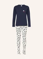 Piżamy dla dziewczynek - Sanetta Piżama blau - miniaturka - grafika 1