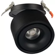 Lampy sufitowe - Auhilon Oprawa sufitowa CRESTON ZH-H12C-CZARNA - ZH-H12C-CZARNA - miniaturka - grafika 1