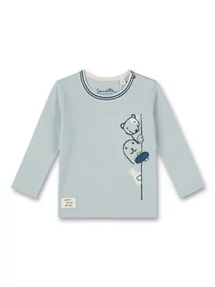 Kaftaniki dla niemowląt - Sanetta Kidswear Koszulka w kolorze błękitnym - grafika 1