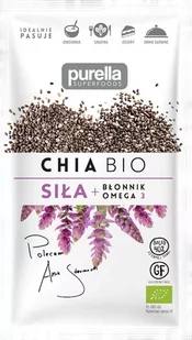 Purella Chia bio. Siła+błonnik i Omega 3 50g - Purella - Suplementy diety - miniaturka - grafika 1