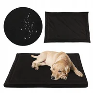 Legowiska dla psów - Legowisko dla psa, wodoodporny materac, Pet Zen, czarne, 100x70 cm - miniaturka - grafika 1