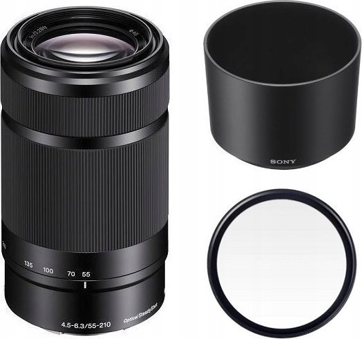 Sony E 55-210mm f/4.5-6.3 OSS Black SEL55210/B