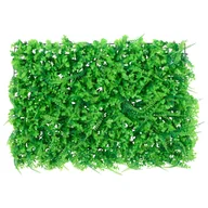 Zasłony - vidaXL Sztuczna zasłona z liści paproci 24 szt. Zielony 40x60 cm - miniaturka - grafika 1