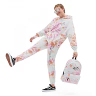 Spodnie sportowe damskie - Damskie spodnie dresowe Vans Resort Wash Sweatpants - białe - VANS - miniaturka - grafika 1
