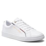 Sneakersy TOMMY HILFIGER - Signature Sneaker FW0FW06322 White YBR