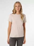 Koszulki i topy damskie - Marie Lund - T-shirt damski, szary - miniaturka - grafika 1