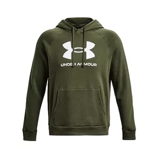 Under Armour Męska bluza z kapturem Ua Rival z logo - Bluzy męskie - miniaturka - grafika 1