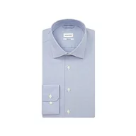 Koszule męskie - Seidensticker Męska koszula z długim rękawem Regular Fit, jasnoniebieski, 40 - miniaturka - grafika 1