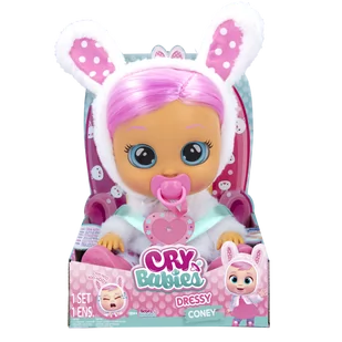 TM Toys Cry Babies Lalka Dressy Coney IMC081444 - Lalki dla dziewczynek - miniaturka - grafika 11