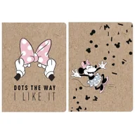 Zeszyty szkolne - Zeszyt A5/60K linia Kraft Liner Minnie (5szt) - Beniamin - miniaturka - grafika 1