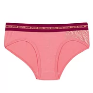 Majtki damskie - DIM Krótkie figi sportowe dla dziewczynek, Rose Corail Bordeaux, 12 Lata - miniaturka - grafika 1