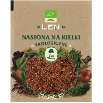 Dary Natury Eko Nasiona Na Kiełki Len 30 g - Orzechy i nasiona - miniaturka - grafika 1