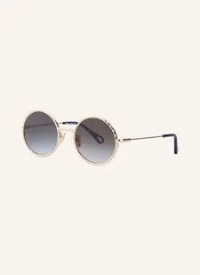 Chloé Okulary Przeciwsłoneczne 6N000526 gold - Okulary przeciwsłoneczne - miniaturka - grafika 1