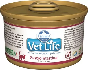 Farmina Vet Life Gastrointestinal Cat 85g 22686-uniw - Mokra karma dla psów - miniaturka - grafika 1