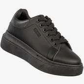 Sneakersy damskie - Sneakersy Damskie BIG STAR Buty Półbuty Sportowe Na Platformie Czarne SS274244 Czarny 36 - miniaturka - grafika 1