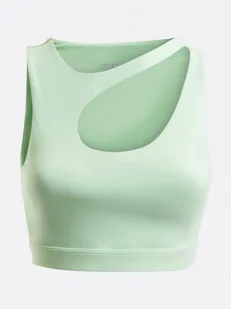 Damski top treningowy GUESS EVALYN ACTIVE TOP - Koszulki sportowe damskie - miniaturka - grafika 1