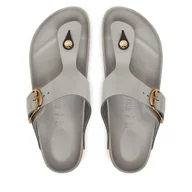 Klapki i japonki damskie - Japonki Birkenstock Gizeh Big Buckle Hex 1029507 Szary - miniaturka - grafika 1