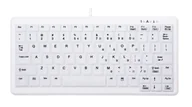 Klawiatury - CHERRY AK-C4110 klawiatura Medyczna USB QWERTY US English Biały AK-C4110F-U1-W/US - miniaturka - grafika 1