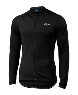 ROGELLI CALUSO - lekko ocieplana bluza rowerowa, kolor: Czarny - Bluzy na rower - miniaturka - grafika 1