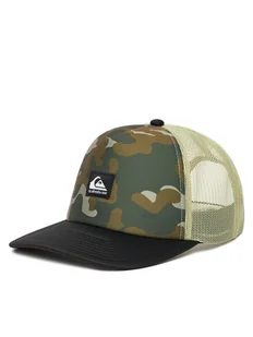 Quiksilver Czapka z daszkiem Emu Coop AQYHA05354 Zielony - Czapki męskie - miniaturka - grafika 1