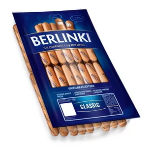 Berlinki classic 2,5 kg Morliny - Pasztet i przetwory mięsne - miniaturka - grafika 1