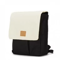 Plecaki worki - MY BAG'S My Bag's Plecak Reflap eco black/cream stokkids-RBECOCRE - miniaturka - grafika 1