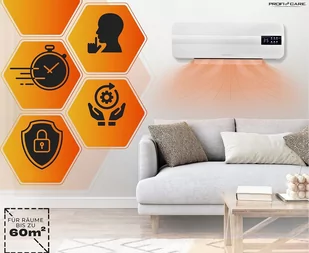 Termowentylator naścienny ProfiCare PC-HL 3116 - Ogrzewanie przenośne - miniaturka - grafika 8