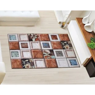 Bellatex Dywan Kafelki 3D, 80 x 120 cm - Dywany - miniaturka - grafika 1