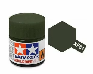 Tamiya Farba Acrylic Min i XF-81 Dark Gr GXP-500031 - Akcesoria i części modelarskie - miniaturka - grafika 1