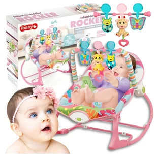 Leżaczek Dla Dziecka Bujaczek Wibracje Dzwięk Regulowany Składany - Leżaczki i huśtawki Leżaczek Dla Dziecka Bujaczek Wibracje Dzwięk Regulowany Składany - Leżaczki i huśtawki - miniaturka - grafika 1