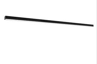 Thoro Nowatorska Lampa PLAFON PINNE 1450 CZARNY Minimalistyczny Design Lampa Sufitowa Natynkowa Moduł LED Zimna Barwa Światła Oświetlenie do Salonu Sypialni Biura Oprawa THORO TH.099 - Lampy sufitowe - miniaturka - grafika 2