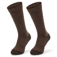 Skarpetki męskie - Termoaktywne skarpety trekkingowe COMODO TRE20 z wełny merino, średniej grubości, brązowe, rozmiar 43-46, na wiosnę, lato i jesień. dla niego - miniaturka - grafika 1