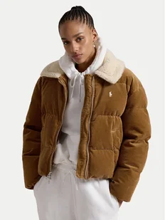 Polo Ralph Lauren Kurtka puchowa 211947668001 Beżowy Relaxed Fit - Kurtki damskie - miniaturka - grafika 1