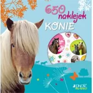 Książki edukacyjne - zbiorowa Praca 650 naklejek konie - miniaturka - grafika 1