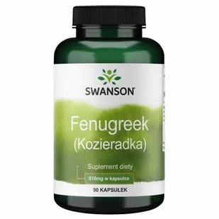 Fenugreek - Kozieradka 610 mg (90 kaps.) - Suplementy diety - miniaturka - grafika 1