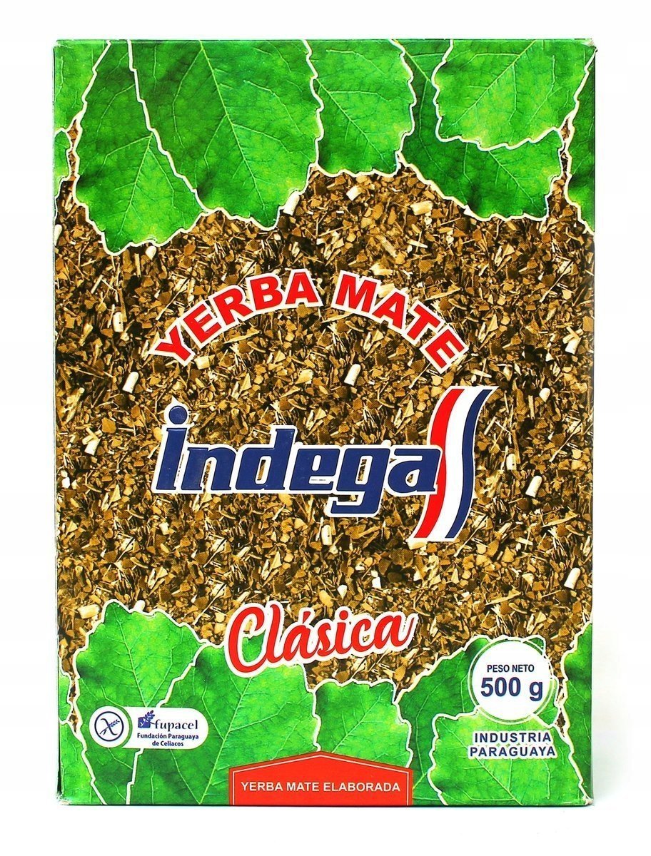 Yerba Mate Indega Clasica Elaborada 0,5kg 500g
