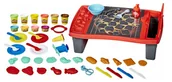 Masy plastyczne - Play-Doh grill zabawkowy dla dzieci z 40elem Kreacje kuchenne super grill - miniaturka - grafika 1