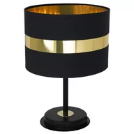 Lampy stojące - Milagro Lampa stołowa PALMIRA BLACK / GOLD 1xE27 60W MLP6322 - miniaturka - grafika 1
