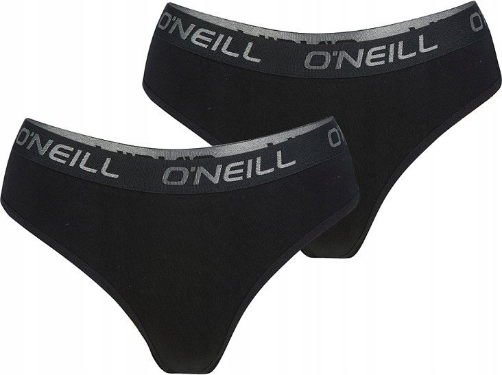 Damskie majtki O'neill typu brazilian 2-pak 803002-6969 czarny XL