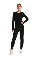 Rajstopy - NA-KD rajstopy damskie, czarny, XXL - miniaturka - grafika 1