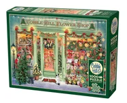 Puzzle, Kwiaciarnia w świątecznym wystroju, 1000 el.