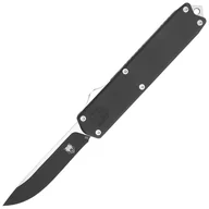 Noże - Nóż sprężynowy CobraTec Large Dominator Drop-Point - Black - miniaturka - grafika 1