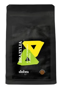 DOBRA PALARNIA KAWY Kawa ziarnista Dobra Brazylia Espresso 250g 10040-uniw - Kawa - miniaturka - grafika 1
