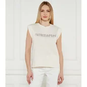 Koszulki i topy damskie - Patrizia Pepe T-shirt | Regular Fit - miniaturka - grafika 1