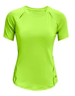 Koszulki i topy damskie - Under Armour Koszulka Fitted HeatGear Rush Scallop SS 1360852162 SM - miniaturka - grafika 1