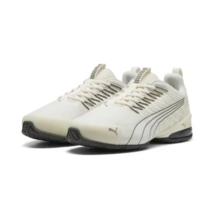 Buty sportowe Voltaic Evo PUMA Warm White Velvet Moss Brown - Sport OUTLET - miniaturka - grafika 1