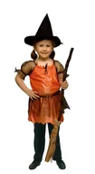 Stroje karnawałowe - Czarownica (sukienka,kapelusz) - miniaturka - grafika 1
