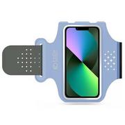 Etui i futerały do telefonów - Tech-Protect Etui M1 Universal Sport Armband Błękitny - miniaturka - grafika 1