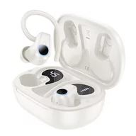 Słuchawki - HOCO słuchawki bezprzewodowe / bluetooth stereo TWS Pure joy in-ear EQ8 białe - miniaturka - grafika 1