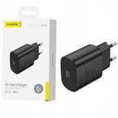 Ładowarki do telefonów - SZYBKA ŁADOWARKA SIECIOWA 25W USB C +GaN PD DO TELEFONU - miniaturka - grafika 1